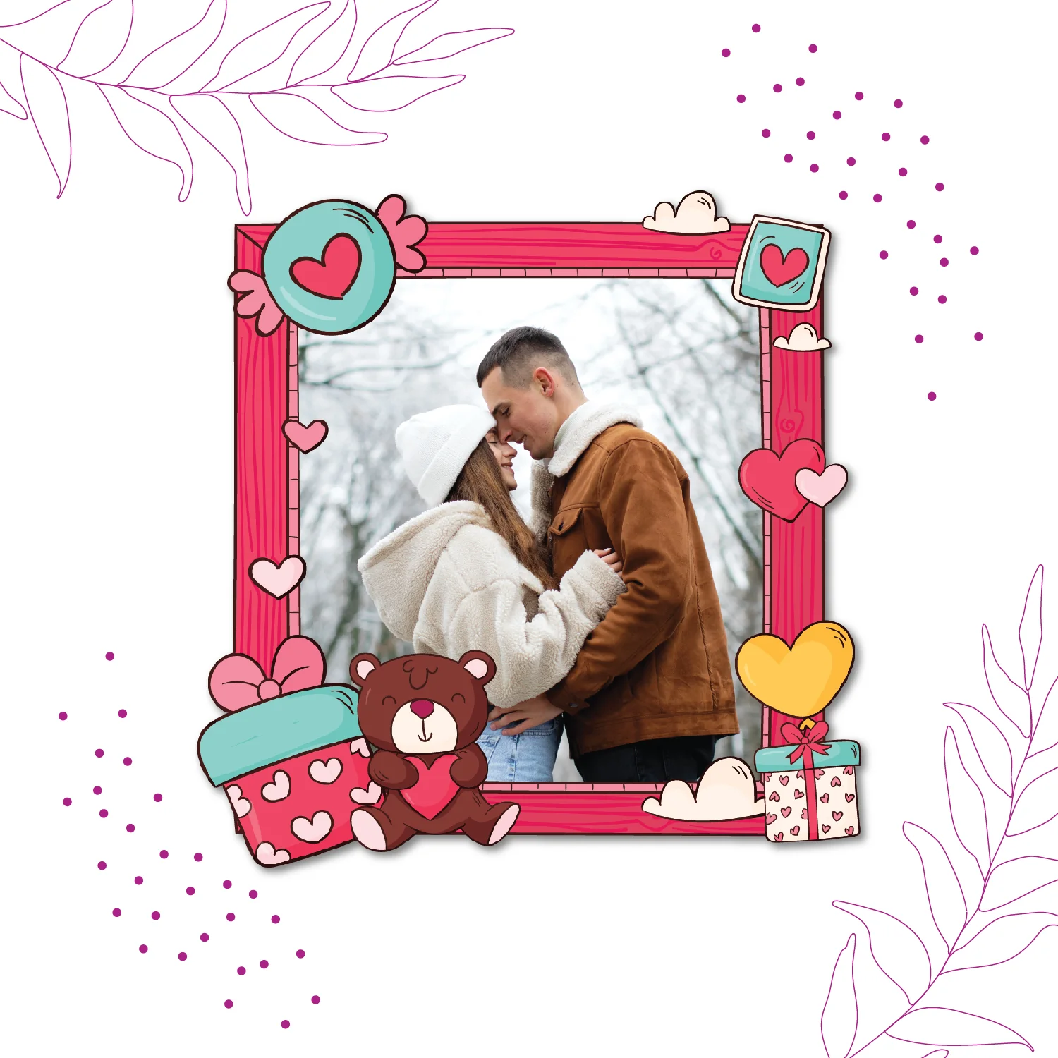 love & surprise personalized fridge magnet love & surprise personalized fridge magnet