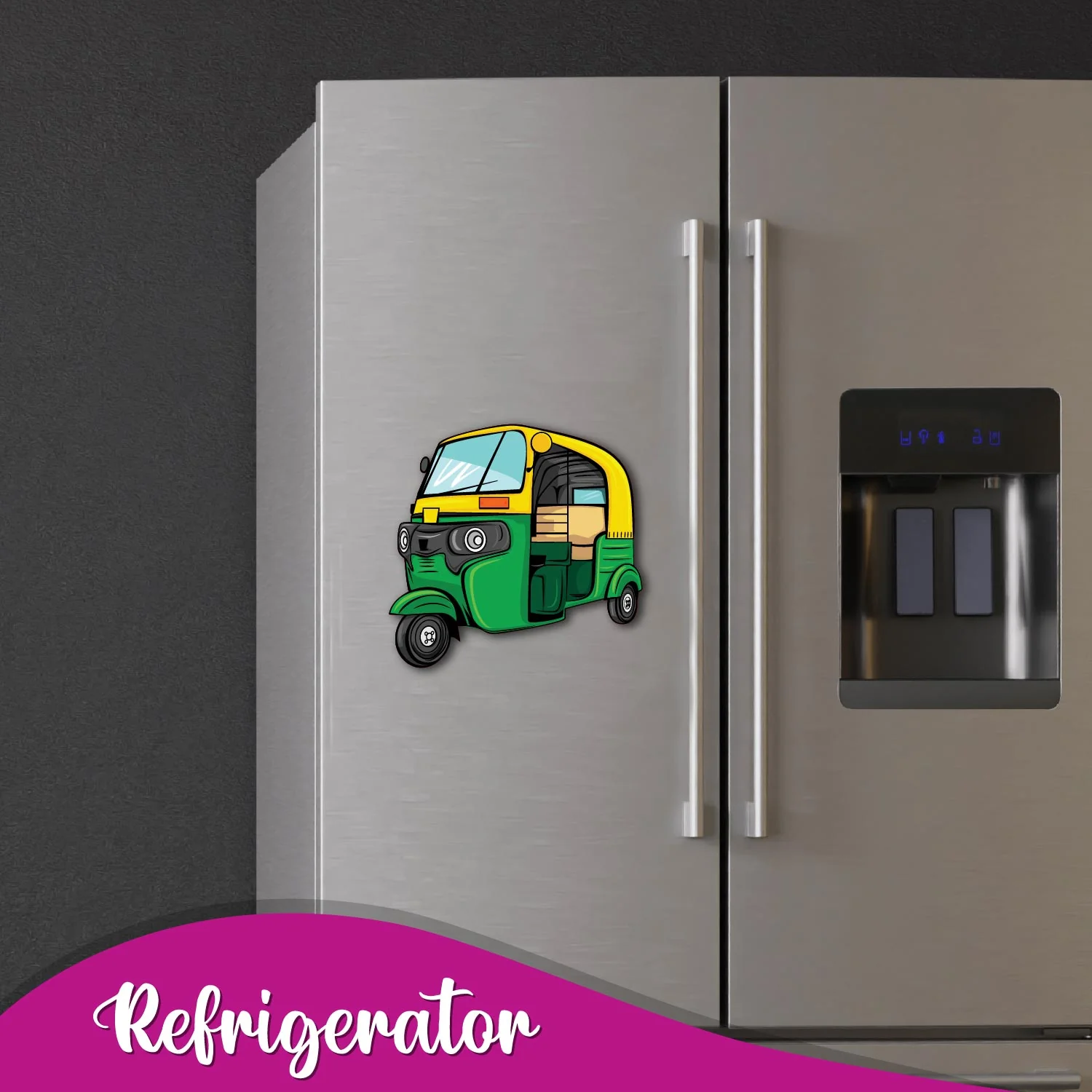 auto wooden fridge / refrigerator magnet auto wooden fridge / refrigerator magnet