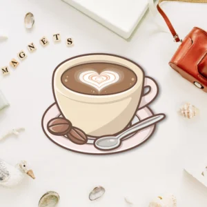 Home coffee love" fridge magnet | a perfect gift for baristas