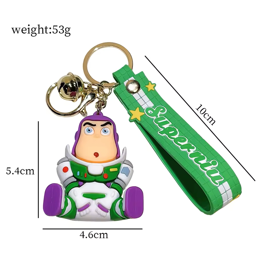 toy story 3d keychain with bagcharm and strap toy story 3d keychain with bagcharm and strap